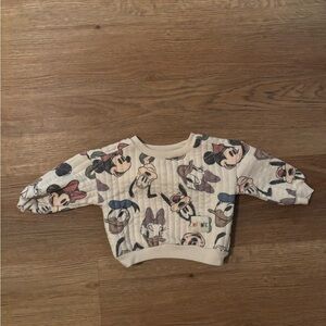Disney Cream Dinosaur Print Hoodie